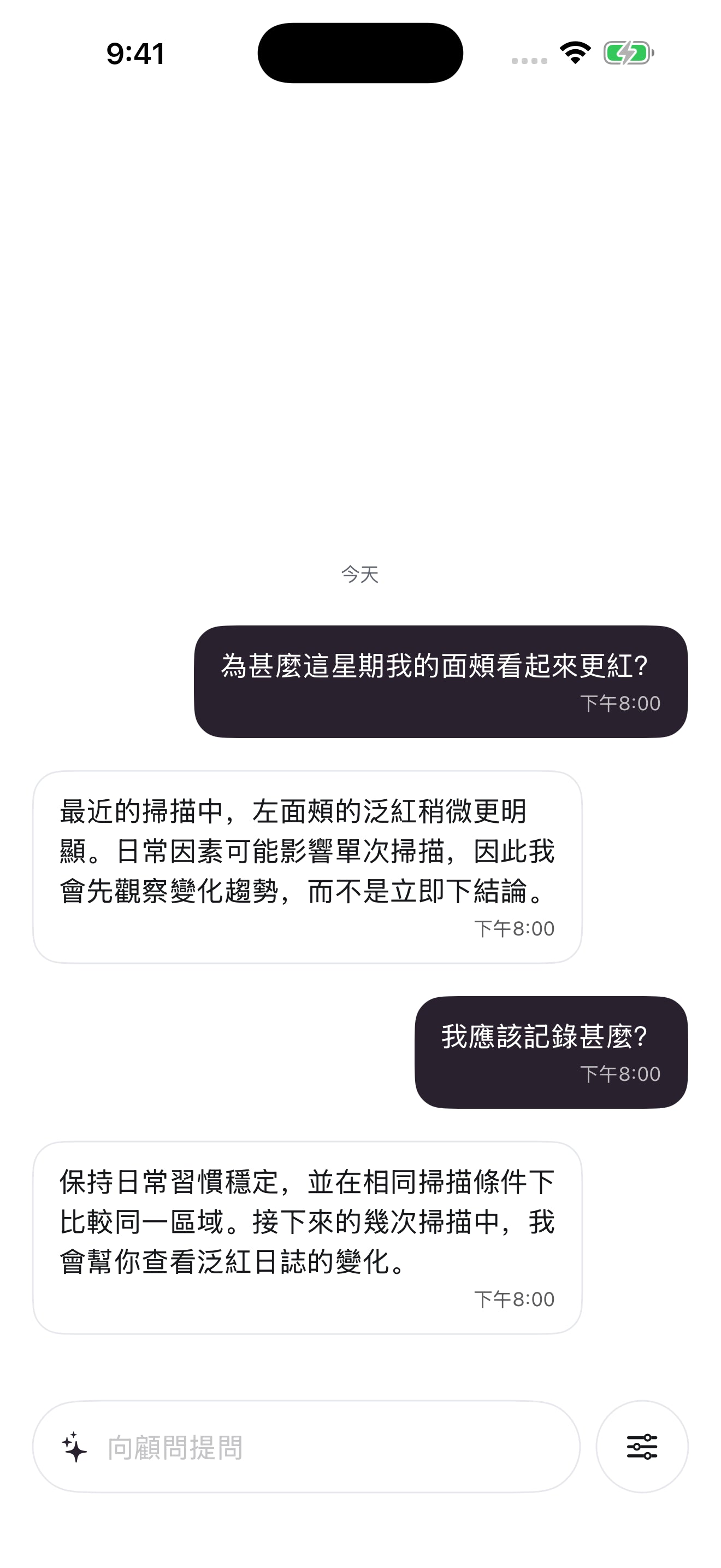 Mozi Advisor 對話畫面